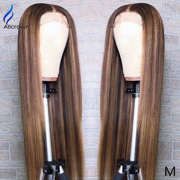 alicrown ombre 13*6 lace front human hair wigs for women middle ration pre-plucked wigs with baby hair130% density non-remy, Black;brown
alicrown ombre 13*6 lace front human hair wigs for women middle ration pre-plucked wigs with baby hair130% density non-remy, Black;brown