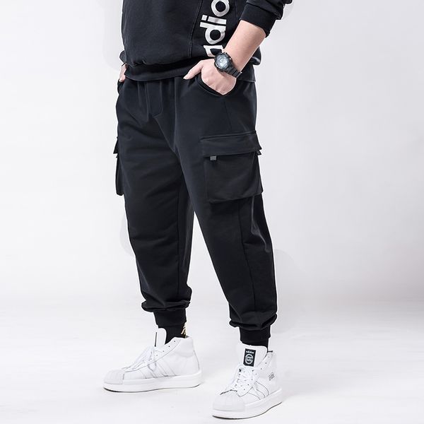 2020 весна мужчина случайного sweatpants спорт письмо плюс размером 6xl 7xl большого размера летних свободные брюк sportwear простых натяжны, Black 
2020 весна мужчина случайного sweatpants спорт письмо плюс размером 6xl 7xl большого размера летних свободные брюк sportwear простых натяжны, Black