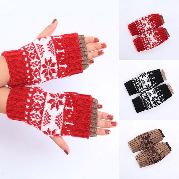 lasperal winter snowflake christmas knitted gloves women fashion pattern fingerless gloves mens hand warmer glove mittens, Blue;gray
lasperal winter snowflake christmas knitted gloves women fashion pattern fingerless gloves mens hand warmer glove mittens, Blue;gray