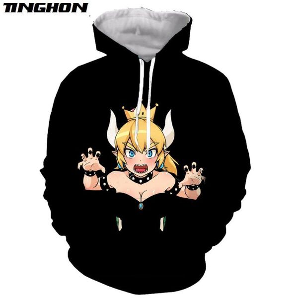 men's hoodies & sweatshirts xs-7xl video game bowsette 3d printed men women hooded hoodie sweatshirt fashion graphic casual streetwear, Black
men's hoodies & sweatshirts xs-7xl video game bowsette 3d printed men women hooded hoodie sweatshirt fashion graphic casual streetwear, Black