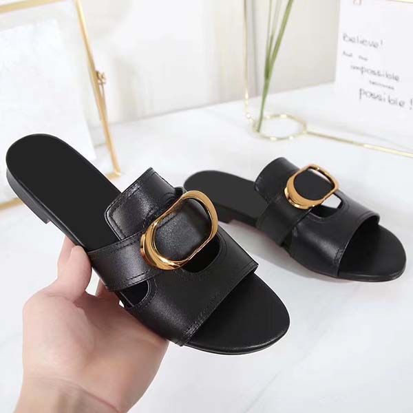 2020 designer luxury with buckle metal letters genuine leather sandals women flats dress casual shoes fashion super star slipper, Black
2020 designer luxury with buckle metal letters genuine leather sandals women flats dress casual shoes fashion super star slipper, Black