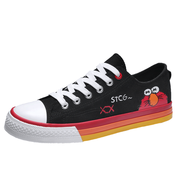 men's spring student leisure shoes all-matching small white shoes board fashion brand new high qualit ygb-69987, Black
men's spring student leisure shoes all-matching small white shoes board fashion brand new high qualit ygb-69987, Black