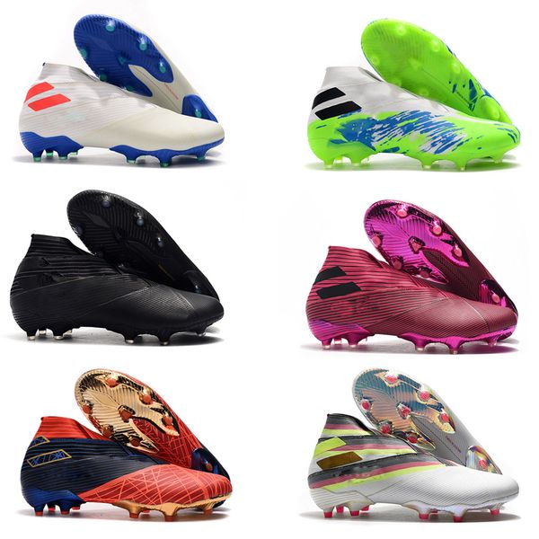 new 2019 mens messi nemeziz 19+ laceless fg ace 19+x 19.1 slip-on soccer shoes football high ankle boots cleats size us6.5-11, Black
new 2019 mens messi nemeziz 19+ laceless fg ace 19+x 19.1 slip-on soccer shoes football high ankle boots cleats size us6.5-11, Black