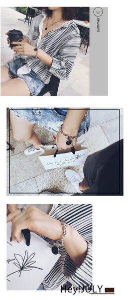 South Korea Europe and the United States personality minimalist marble chain leisure short necklace bracelet clavicle chain
South Korea Europe and the United States personality minimalist marble chain leisure short necklace bracelet clavicle chain