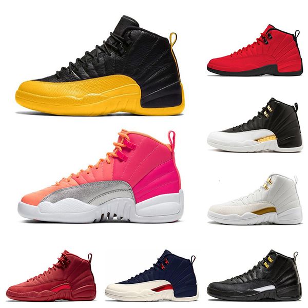 12 12s mens basketball shoes winterized university gold game royal wings black cny bulls university blue men sport sneakers size 7-13
12 12s mens basketball shoes winterized university gold game royal wings black cny bulls university blue men sport sneakers size 7-13
