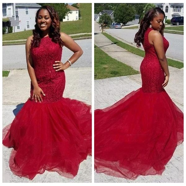 2019 slim red evening dresses mermaid style puffy tulle skirt plus size formal lace applique prom party gown slim vestidos de soiree, Black;red
2019 slim red evening dresses mermaid style puffy tulle skirt plus size formal lace applique prom party gown slim vestidos de soiree, Black;red