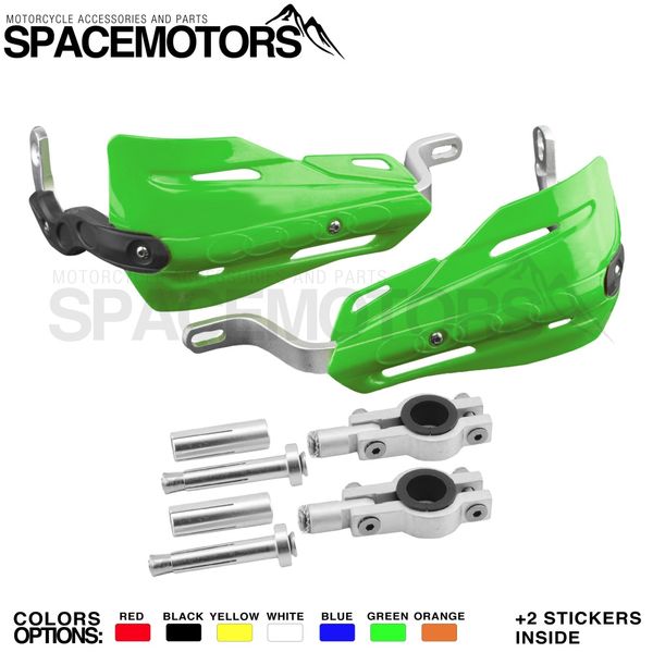 green handguards hand protectors for motorcycle handlebar fit for enduro motocross dirt bike motorbike pitbike kx klx klz kle
green handguards hand protectors for motorcycle handlebar fit for enduro motocross dirt bike motorbike pitbike kx klx klz kle