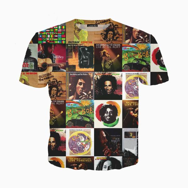 fashion legend singer reggae bob marley t-shirt women men summer 3d print short sleeve crewneck casual tees q360, White;black
fashion legend singer reggae bob marley t-shirt women men summer 3d print short sleeve crewneck casual tees q360, White;black