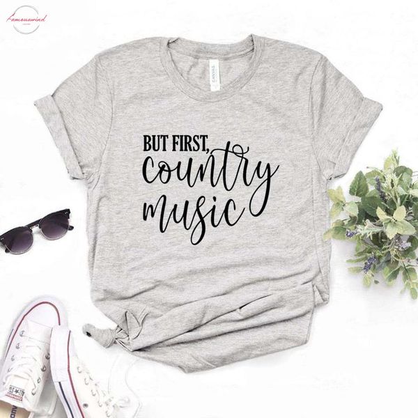 but first country music women tshirt cotton short hipster funny t shirt gift lady yong girl 6 color tee zy 581, White
but first country music women tshirt cotton short hipster funny t shirt gift lady yong girl 6 color tee zy 581, White