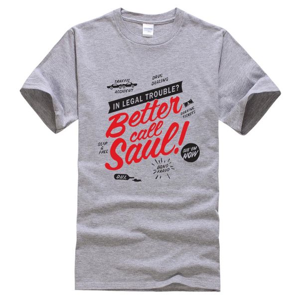 better call saul 2019 letter printed summer t-shirt breaking bad fashion funny t shirts brand clothing t shirt men kpop tee, White;black
better call saul 2019 letter printed summer t-shirt breaking bad fashion funny t shirts brand clothing t shirt men kpop tee, White;black