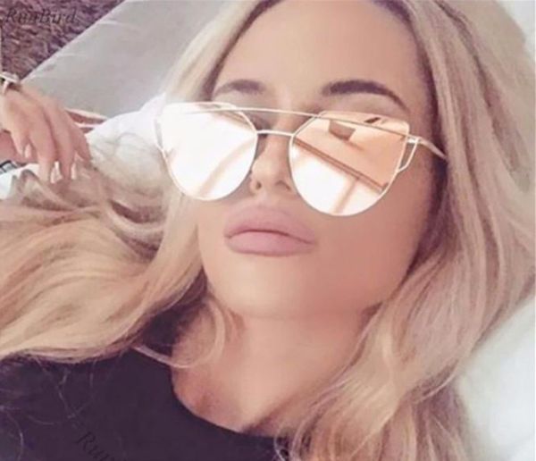 2020 new cat eye sunglasses women brand designer fashion twin-beams rose gold mirror cateye sun glasses for female uv400, White;black
2020 new cat eye sunglasses women brand designer fashion twin-beams rose gold mirror cateye sun glasses for female uv400, White;black