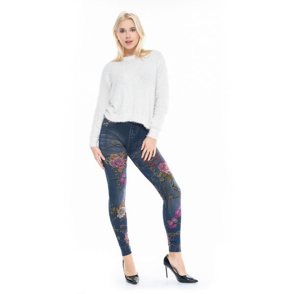 women's leggings rose imitation denim slim one-piece boothoses festival ladies clothing jegging femme women, Black
women's leggings rose imitation denim slim one-piece boothoses festival ladies clothing jegging femme women, Black