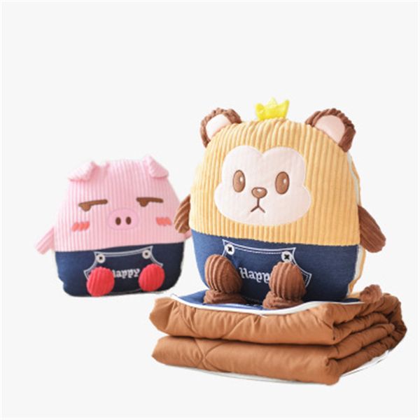 cartoon pillow quilt foldable cushion dual-use air conditioning blanket multifunction lunch break quilt 100*150cm home textile
cartoon pillow quilt foldable cushion dual-use air conditioning blanket multifunction lunch break quilt 100*150cm home textile
