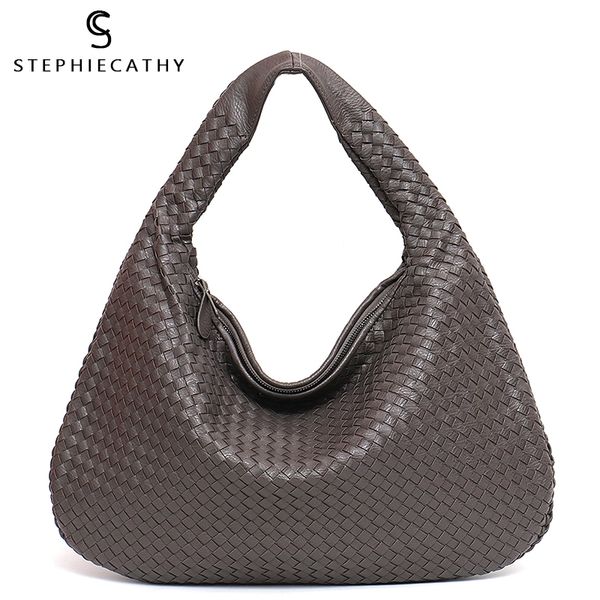 sc brand new vegan leather hobo bag handmade woven casual female handbag big capacity patchwork zipper women shoulder bags
sc brand new vegan leather hobo bag handmade woven casual female handbag big capacity patchwork zipper women shoulder bags