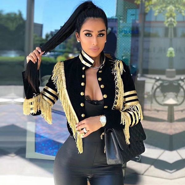 adyce 2019 new spring women slim trench coat black color tassel fringe celebrity party coats long sleeve fashion club coats, Tan;black
adyce 2019 new spring women slim trench coat black color tassel fringe celebrity party coats long sleeve fashion club coats, Tan;black
