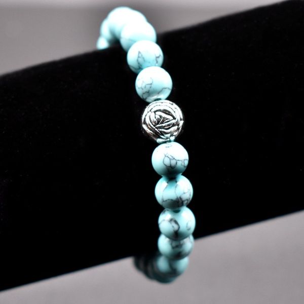 annie leblanc bracelets rose flower beads bracelet vintage elastic adjustable bangles 8mm natural stones jewelry for women men dhl wholesale, Black
annie leblanc bracelets rose flower beads bracelet vintage elastic adjustable bangles 8mm natural stones jewelry for women men dhl wholesale, Black