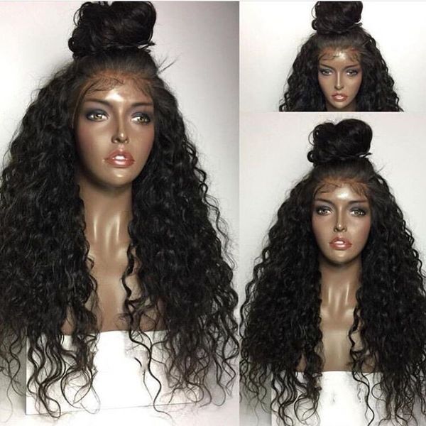 african women's wig long curly hair lace front wigs with breathable stretch inner mesh 12-28 inches long, Black
african women's wig long curly hair lace front wigs with breathable stretch inner mesh 12-28 inches long, Black