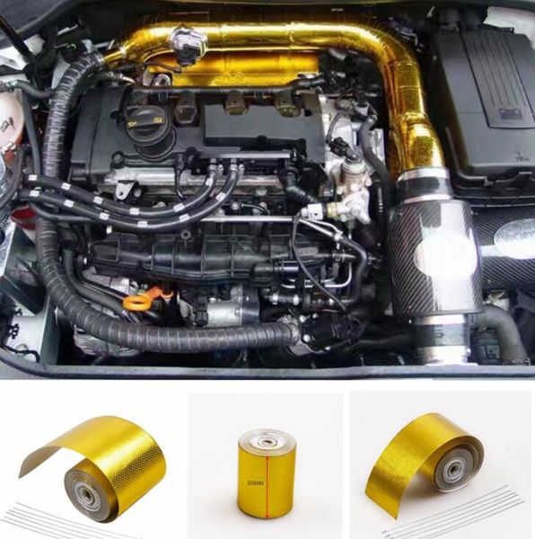 by dhl or fedex 200sets 5cm * 5mexhaust pipe aluminum foil high temperature wrap tape reflective heat shield
by dhl or fedex 200sets 5cm * 5mexhaust pipe aluminum foil high temperature wrap tape reflective heat shield