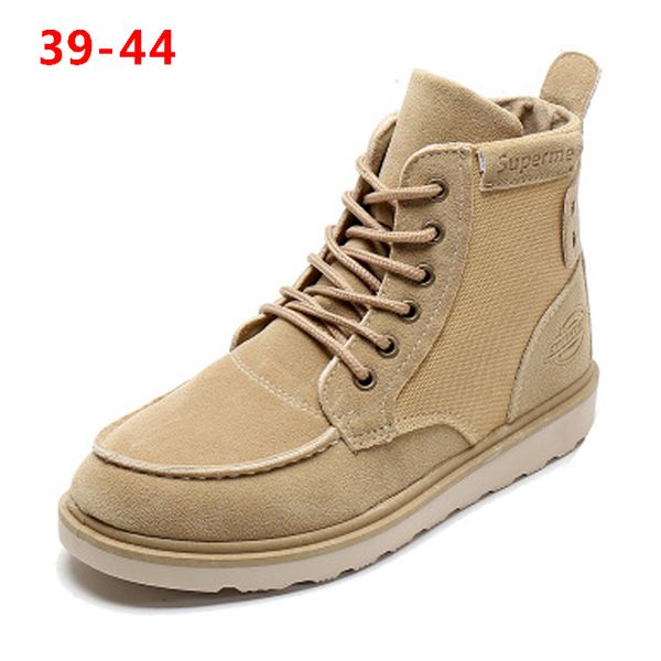 2019 fashion men's boots outdoor non-slip wear casual shoes high to help boots bare breathable deodorant men's shoes, Black
2019 fashion men's boots outdoor non-slip wear casual shoes high to help boots bare breathable deodorant men's shoes, Black