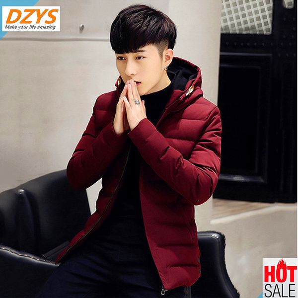 2018 winter clothes male version youth feather cotton jacket handsome shortness winter dzys-cx wear caps men's coat, Tan;black 
2018 winter clothes male version youth feather cotton jacket handsome shortness winter dzys-cx wear caps men's coat, Tan;black