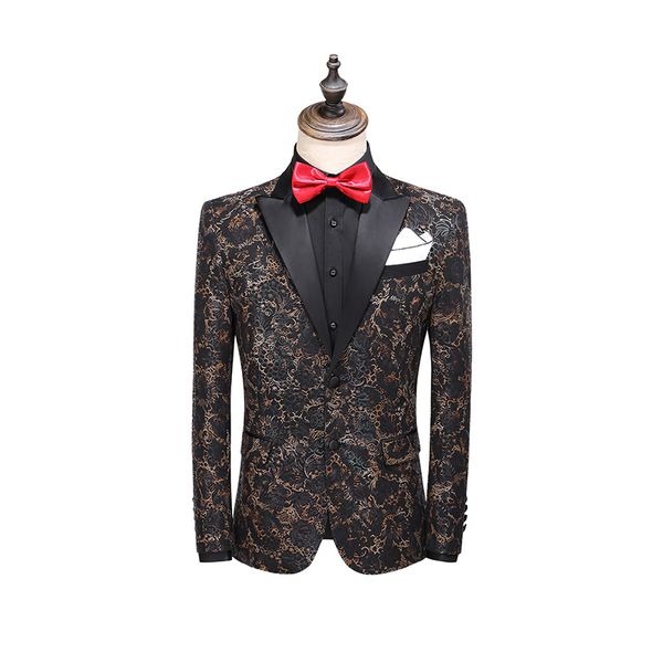 2020 the new four seasons suit suit men's pattern business body stylish groom groomsmen dress, White;black
2020 the new four seasons suit suit men's pattern business body stylish groom groomsmen dress, White;black