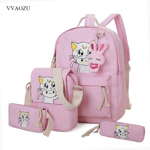 anime sailor moon school bags for teenage girls canvas bookbags backpack 4pcs/set student bagpack knapsacks rucksack
anime sailor moon school bags for teenage girls canvas bookbags backpack 4pcs/set student bagpack knapsacks rucksack