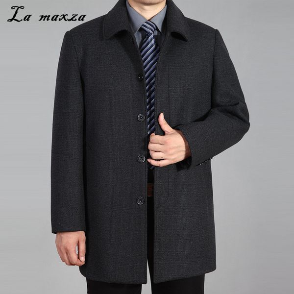 2019 new arrival winter fashion smart casual mens coat cashmere wool warm formal overcoat, Black
2019 new arrival winter fashion smart casual mens coat cashmere wool warm formal overcoat, Black
