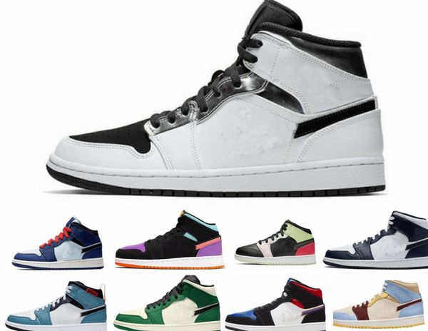 new 1 royal toe bred toe chicago banned fearless shoes men 1s 3 shattered backboard shadow obsidian royal sneakers with box, Black 
new 1 royal toe bred toe chicago banned fearless shoes men 1s 3 shattered backboard shadow obsidian royal sneakers with box, Black