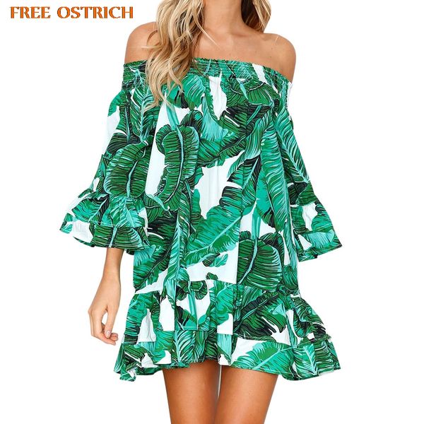 ostrich women leaves printing off shoulder half sleeve dress princess dress popular 2019 fashion womens dresses, Black;gray
ostrich women leaves printing off shoulder half sleeve dress princess dress popular 2019 fashion womens dresses, Black;gray