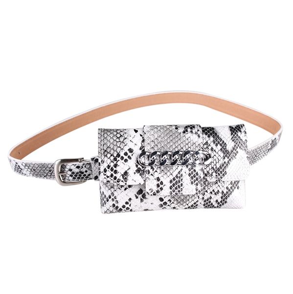 fashion waist bag chain serpentine alligator detachable belt bag pu leather women fanny pack buckle pocket phone money holder
fashion waist bag chain serpentine alligator detachable belt bag pu leather women fanny pack buckle pocket phone money holder