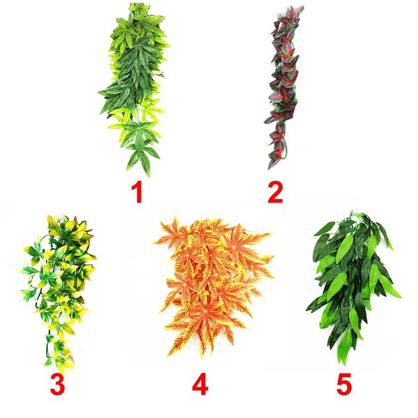12 inch hanging realistic with suction cup decorative artificial vine for reptile fake simulated plant diy pet supplies handmade
12 inch hanging realistic with suction cup decorative artificial vine for reptile fake simulated plant diy pet supplies handmade