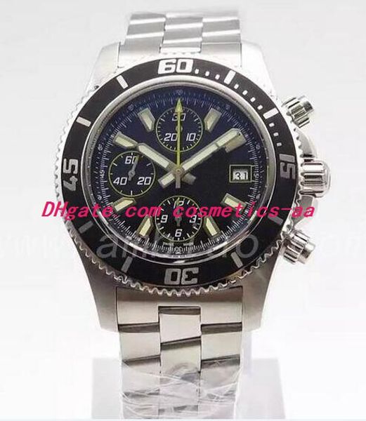 luxury watches mens 44mm men's watch watches wristwatch quartz chronograph satch black dial stainless steel bracelet, Slivery;brown
luxury watches mens 44mm men's watch watches wristwatch quartz chronograph satch black dial stainless steel bracelet, Slivery;brown