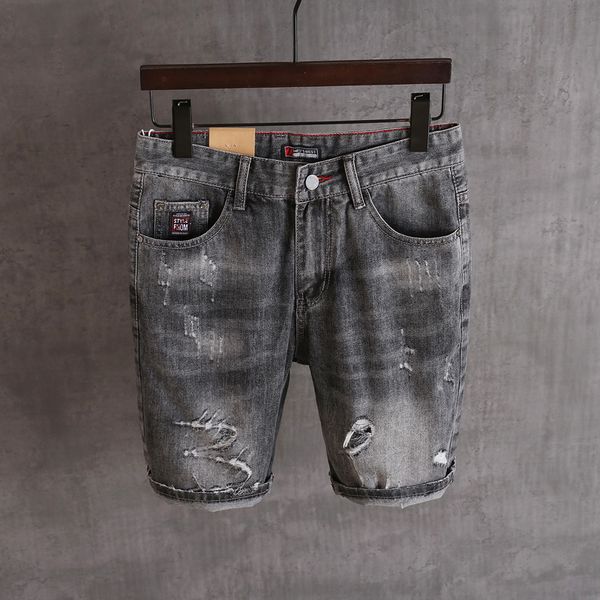 newly designer fashion men jeans shorts black gray color loose fit ripped denim shorts men summer hip hop short jeans homme, Blue
newly designer fashion men jeans shorts black gray color loose fit ripped denim shorts men summer hip hop short jeans homme, Blue