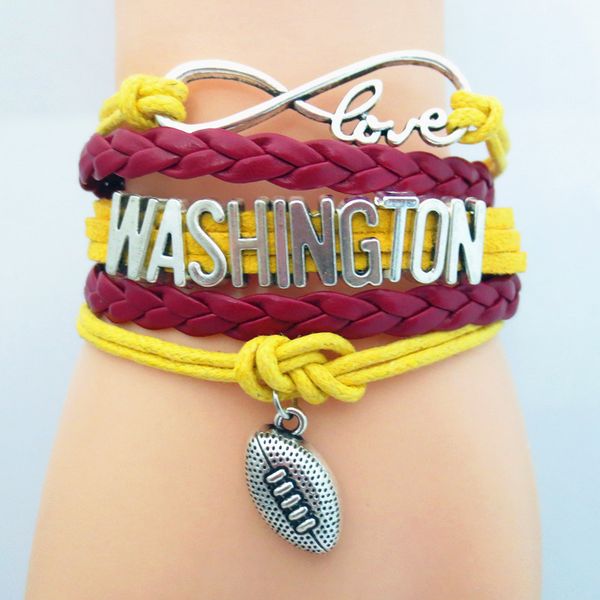 infinity love washington state football sports team bracelet maroon yellow sport friendship bracelets b09032, Golden;silver
infinity love washington state football sports team bracelet maroon yellow sport friendship bracelets b09032, Golden;silver