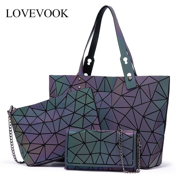 lovevook women handbags luminous geometric bags shoulder bags set large totes crossbody bags female purse and wallet for ladies mx191216
lovevook women handbags luminous geometric bags shoulder bags set large totes crossbody bags female purse and wallet for ladies mx191216