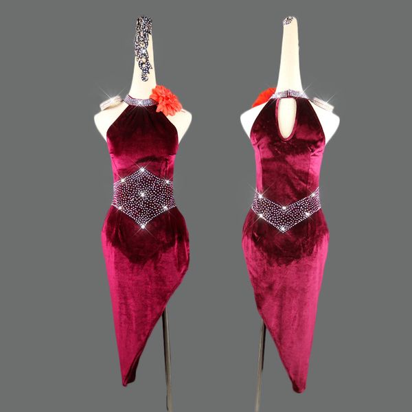 rhinestone red dress women latin dance dress competiton clothing girls latin salsa dance stage performance costume, Black;red
rhinestone red dress women latin dance dress competiton clothing girls latin salsa dance stage performance costume, Black;red
