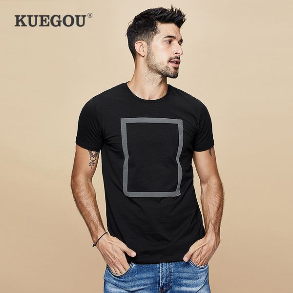 kuegou мужская футболка с коротким рукавом моды 95% хлопок эластичный тенниска мужчины летние тонкие футболки рубашки мужчины белый черный t, White;black
kuegou мужская футболка с коротким рукавом моды 95% хлопок эластичный тенниска мужчины летние тонкие футболки рубашки мужчины белый черный t, White;black