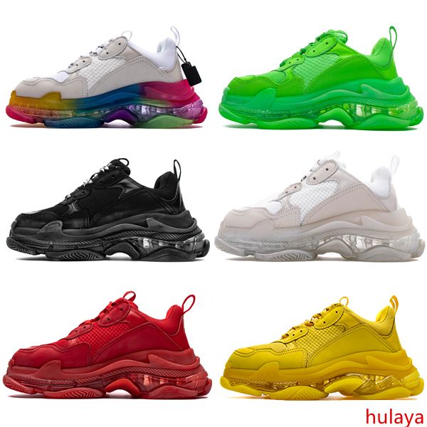 2020 paris triple s clear sole green white crystal bottom mens designer low platform sneakers vintage women sports luxury dad casual shoes
2020 paris triple s clear sole green white crystal bottom mens designer low platform sneakers vintage women sports luxury dad casual shoes