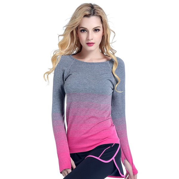 women's professional yoga sports gradient long-sleeved t-shirt moisture-absorbing quick-drying fitness stretch women's s, White;red
women's professional yoga sports gradient long-sleeved t-shirt moisture-absorbing quick-drying fitness stretch women's s, White;red