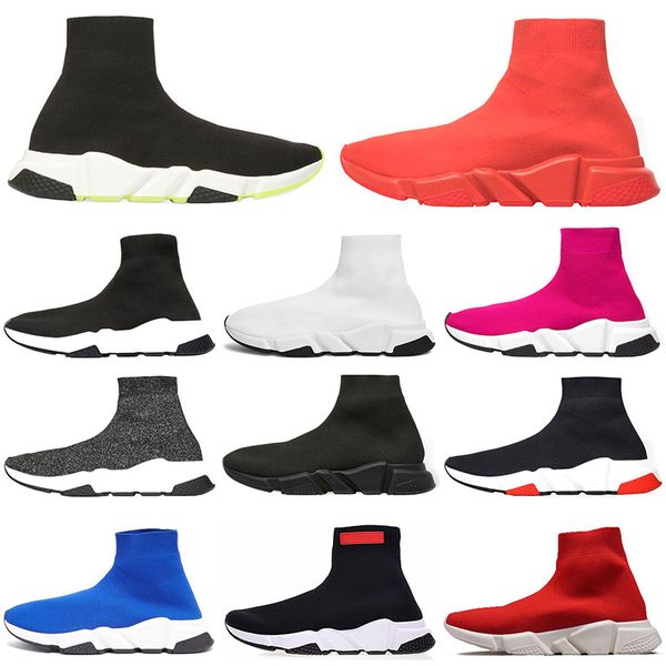 2019 fashion luxury designer men women casual socks shoes black white red glitter green speed mens trainers flat sock sneakers size 36-45
2019 fashion luxury designer men women casual socks shoes black white red glitter green speed mens trainers flat sock sneakers size 36-45