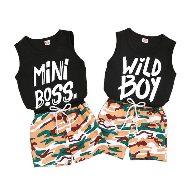 newborn baby boy clothes set letter print cotton sleeveless o-neck t-shirt+ shorts pants infant tracksuits camouflage outfits, White
newborn baby boy clothes set letter print cotton sleeveless o-neck t-shirt+ shorts pants infant tracksuits camouflage outfits, White