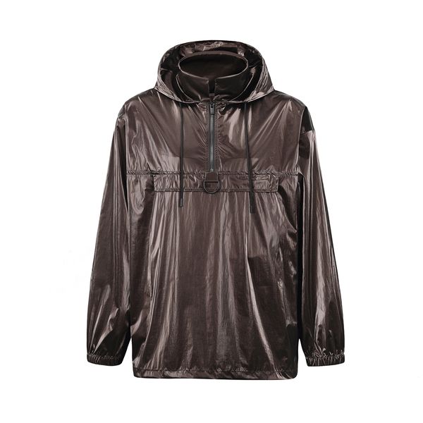 2019 new fashion half zip hooded pullover jacket windbreaker brown mens jacket luxury casual coats hoodie streetwear outerwear size m-2xl, Black
2019 new fashion half zip hooded pullover jacket windbreaker brown mens jacket luxury casual coats hoodie streetwear outerwear size m-2xl, Black