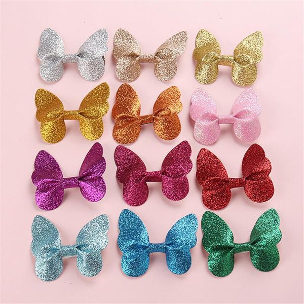 10pcs/lot butterfly glitter hair bows with clip for kids princess chic bow hairpin fashion hair accessories, Slivery;white
10pcs/lot butterfly glitter hair bows with clip for kids princess chic bow hairpin fashion hair accessories, Slivery;white