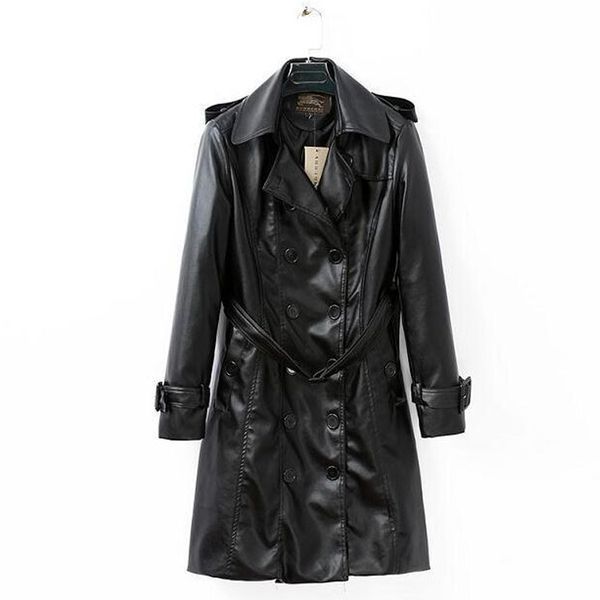 2020 spring & winter fashion women luxury black pu leather trench super slim double breasted turn down collar coat female s-xxxl, Tan;black
2020 spring & winter fashion women luxury black pu leather trench super slim double breasted turn down collar coat female s-xxxl, Tan;black