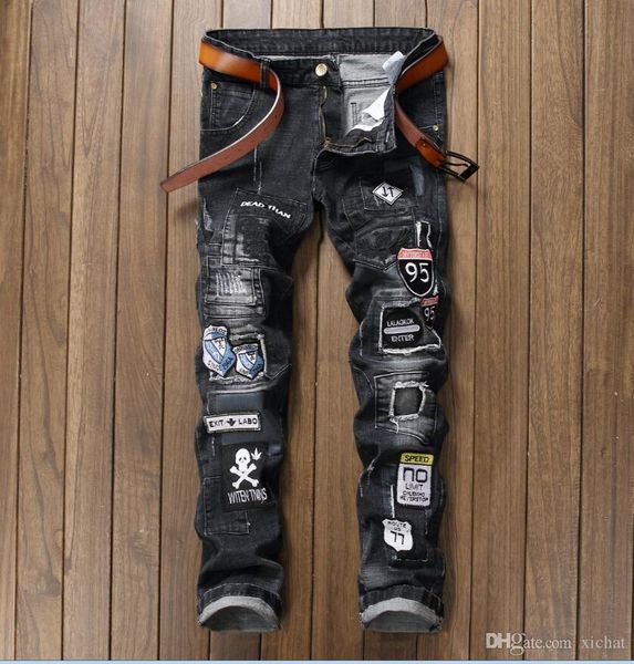 wholesale aumutn new big size jeans men's straight labeing patch denim pants casual streight leg jeans size 29-38 805, Blue
wholesale aumutn new big size jeans men's straight labeing patch denim pants casual streight leg jeans size 29-38 805, Blue