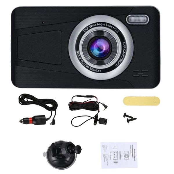 4inch contact screen full hd 1080p dual dash cam car driving recorder with backup camera170° wide angle,g-sensor,loop recording
4inch contact screen full hd 1080p dual dash cam car driving recorder with backup camera170° wide angle,g-sensor,loop recording