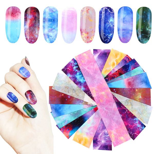 10 rolls diy salon adhesive gradient starry sky paper nail foil sliders set nail art design polishing full wraps decoration wrap, Black
10 rolls diy salon adhesive gradient starry sky paper nail foil sliders set nail art design polishing full wraps decoration wrap, Black