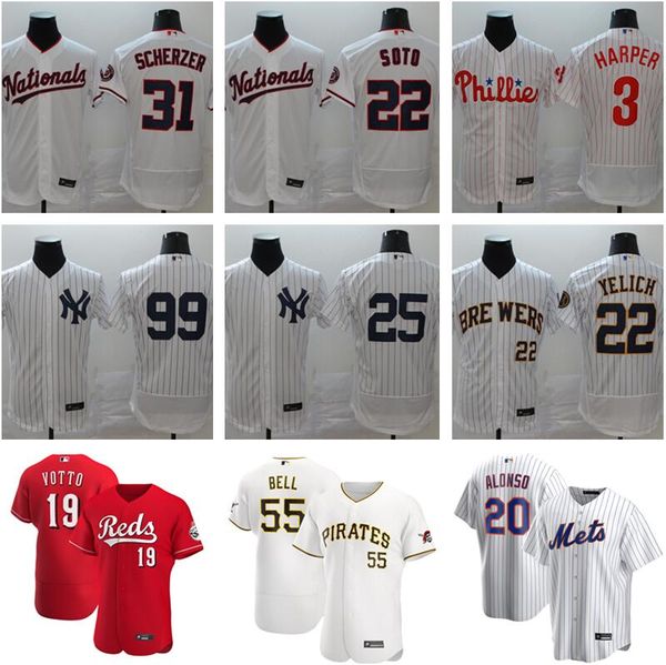 2020 baseball 19 joey votto jerseys 14 pete rose 20 pete alonso 22 juan soto 31 max scherzer 45 gerrit cole 99 aaron judge bryce harper, Blue;black
2020 baseball 19 joey votto jerseys 14 pete rose 20 pete alonso 22 juan soto 31 max scherzer 45 gerrit cole 99 aaron judge bryce harper, Blue;black