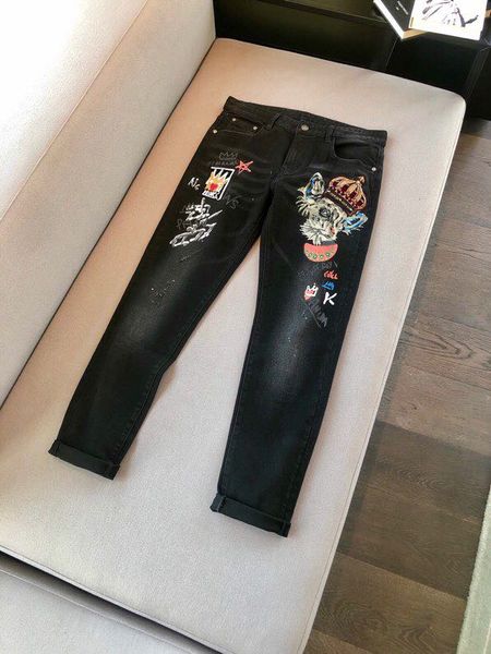 men's jeans ah1270 fashion 2021 runway european design party style clothing, Blue
men's jeans ah1270 fashion 2021 runway european design party style clothing, Blue