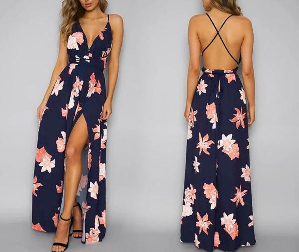 boho deep v neck backless long women dress chiffon split cross lace up summer dress sleeveless beach maxi vestidos, White;black
boho deep v neck backless long women dress chiffon split cross lace up summer dress sleeveless beach maxi vestidos, White;black